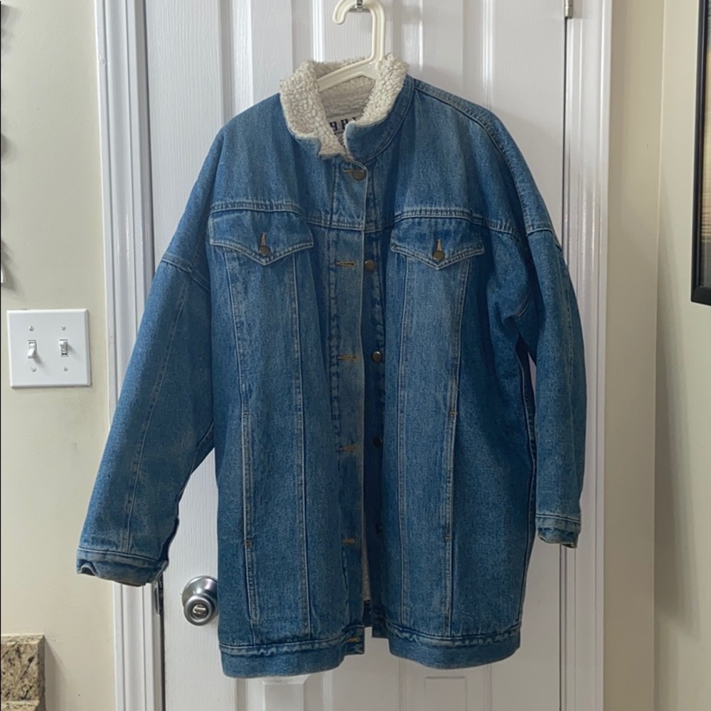 Men’s Sherpa Jean Jacket